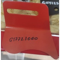 G17723000, G17723000AT, Чистик опорного колеса прав L-4,5" L-109 x B-3, Импорт
